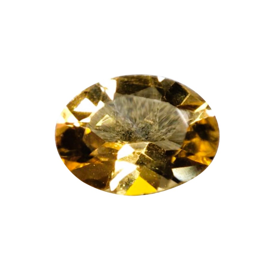 CITRINE OVALE 6X4 MM